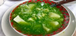 Caldo verde de Cajamarca