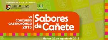 VII Concurso Gastronómico Sabores de Cañete 2013