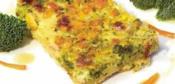 Pastel de quinua con Brocoli