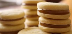 Alfajor con manjar blanco