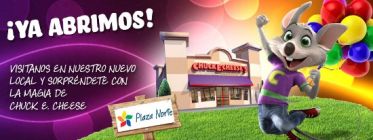 Chuck E. Cheese´s ya esta en Lima!