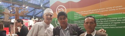 PRODUCTORES DE HUÁNUCO REPRESENTAN AL PERÚ EN EL SALÓN DEL CACAO Y CHOCOLATE EN BÉLGICA