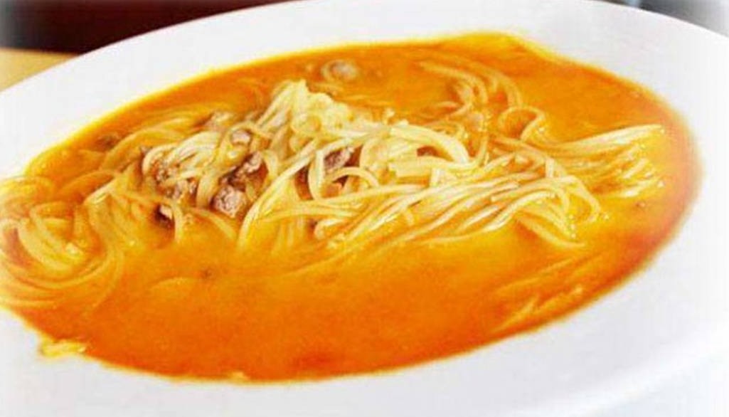 Receta de la Sopa a la minuta