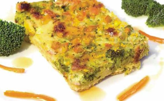 Pastel de Quinua con brocoli